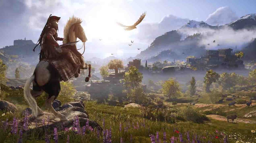 Assassin's Creed Odyssey System Requirements for PC Games minimum, recommended specifications for Windows, CPU, OS, Processor, RAM Memory, Storage, and GPU.