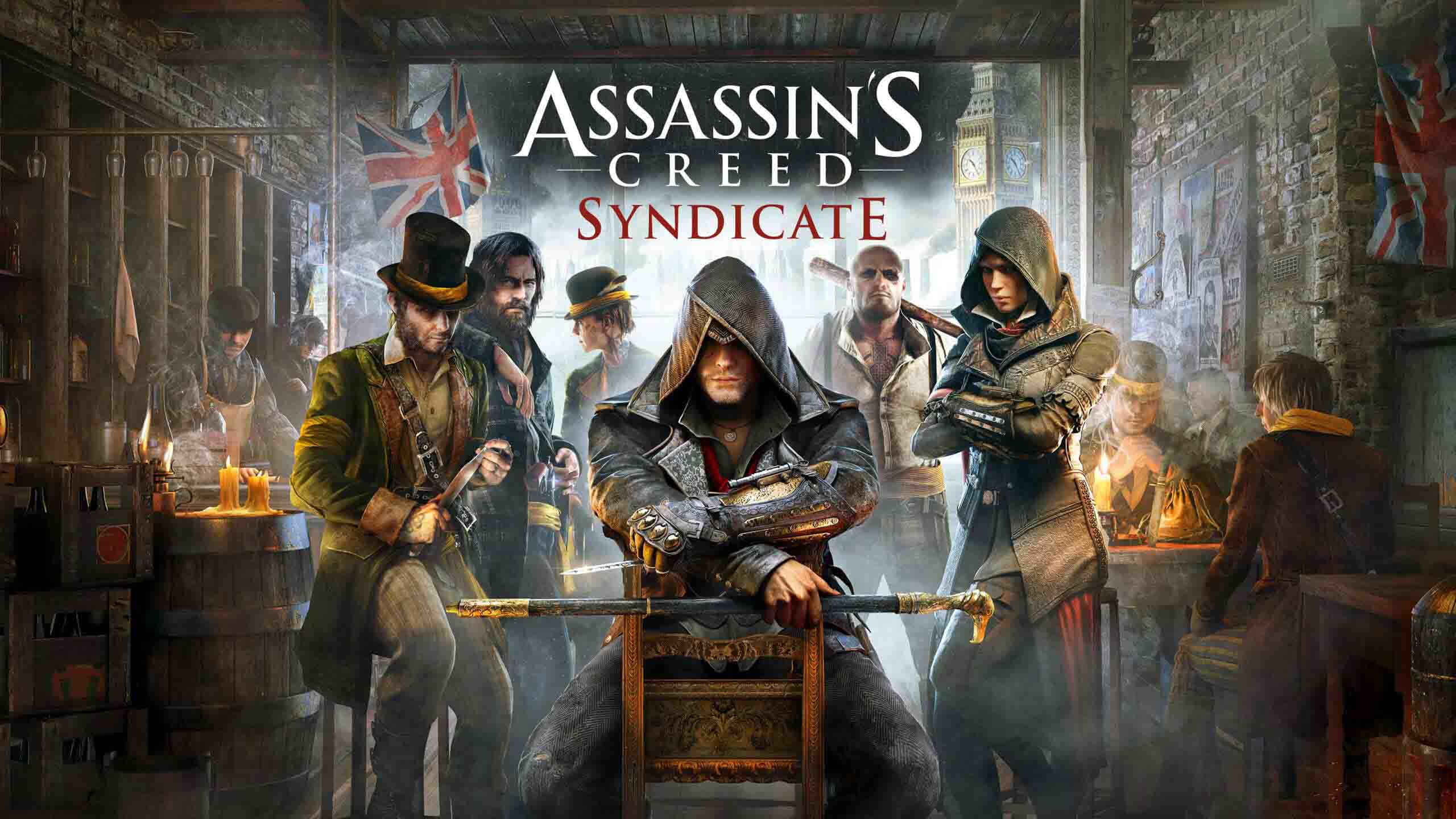 Assassin's Creed Syndicate System Requirements for PC Games minimum, recommended specifications for Windows, CPU, OS, Processor, RAM Memory, Storage, and GPU.