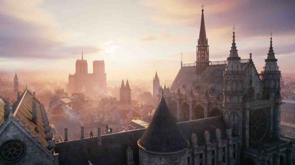 Assassin's Creed Unity System Requirements for PC Games minimum, recommended specifications for Windows, CPU, OS, Processor, RAM Memory, Storage, and GPU.
