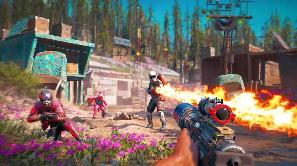 Far Cry New Dawn System Requirements for PC Games minimum, recommended specifications for Windows, CPU, OS, Processor, RAM Memory, Storage, and GPU.