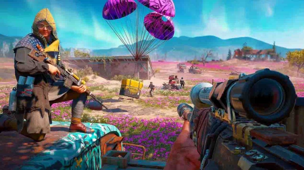 Far Cry New Dawn System Requirements for PC Games minimum, recommended specifications for Windows, CPU, OS, Processor, RAM Memory, Storage, and GPU.