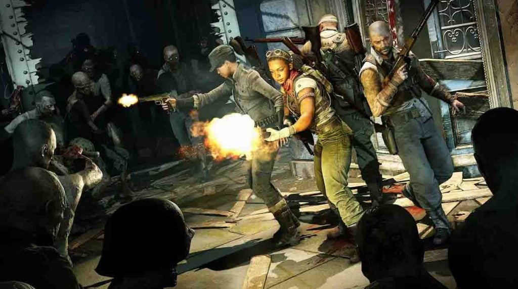 Zombie Army 4: Dead War System Requirements for PC Games minimum, recommended specifications for Windows, CPU, OS, Processor, RAM Memory, Storage, and GPU.