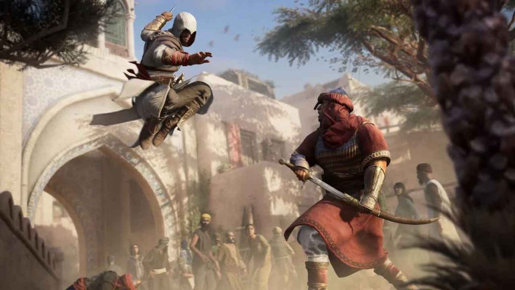 Assassin's Creed Mirage System Requirements for PC minimum/recommended specifications on computer/laptop, check required Windows, processor, RAM, storage, graphics.